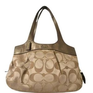 COACH LEXI LARGE BRONZE/TAN Shoulder bag